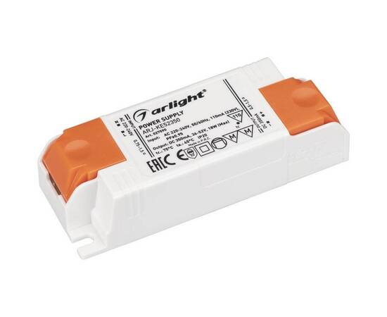 Драйвер Arlight ARJ-KE52350 36-52V 18W IP20 0,35A 027590