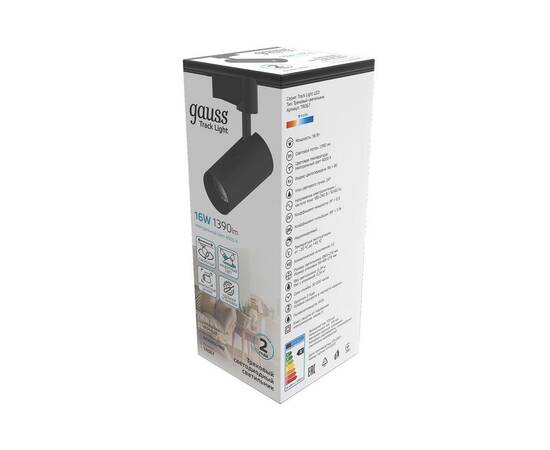Трековый светодиодный светильник Gauss Track Light Led TR067, изображение 4