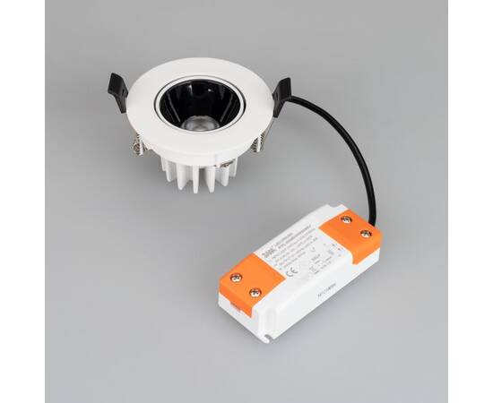 Встраиваемый светодиодный светильник Arlight MS-Forecast-Built-Turn-R82-8W Warm3000 035448, изображение 4