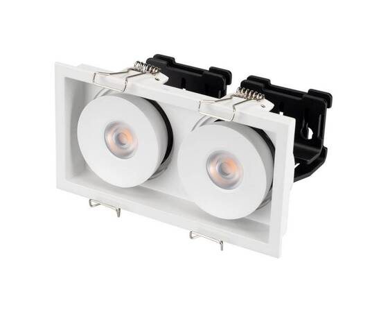 Встраиваемый светодиодный светильник Arlight CL-Simple-S148x80-2x9W Warm3000 026876