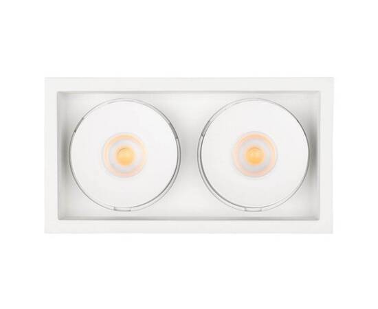 Встраиваемый светодиодный светильник Arlight CL-Simple-S148x80-2x9W Warm3000 026876, изображение 2