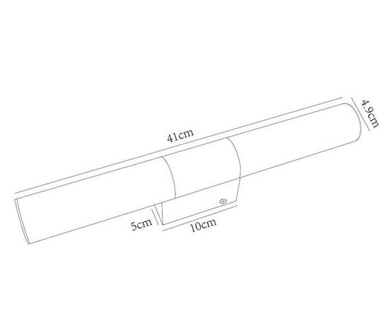 Подсветка для зеркал Arte Lamp Callisto A2828AP-1CC, изображение 2