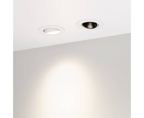 Встраиваемый светодиодный светильник Arlight MS-Forecast-Built-Turn-R102-12W Warm3000 035449, изображение 3
