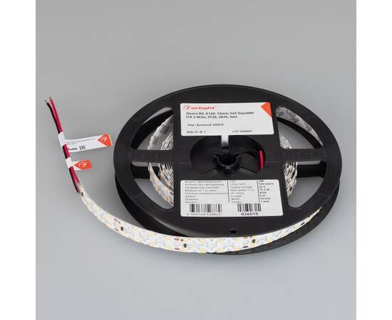 Светодиодная лента Arlight 19,2W/m 160LED/m 2835SMD дневной белый 5M 036015, изображение 2