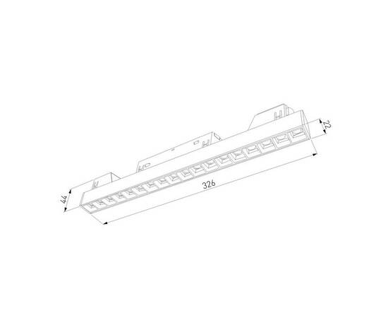 Трековый светодиодный светильник Elektrostandard Slim Magnetic 85006/01 a057194, изображение 2