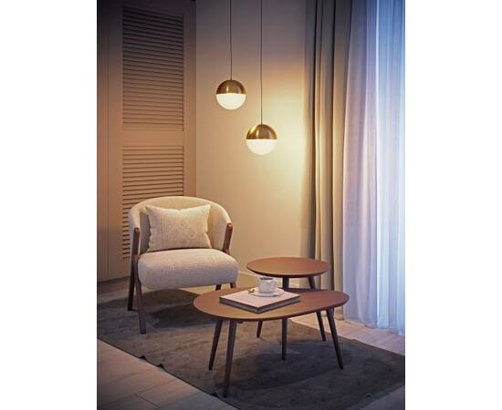 Трековый светодиодный светильник Arlight LGD-Emisfero-Track-Hang-4TR-R150-11W Warm3000 035940, изображение 4