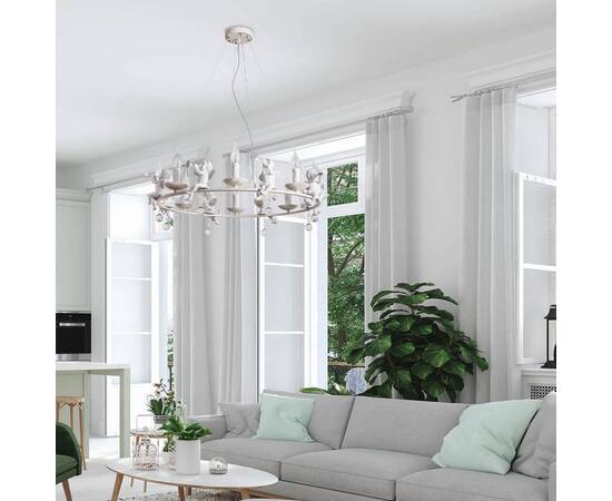 Подвесная люстра Arte Lamp Amur A1133SP-8WG, изображение 6