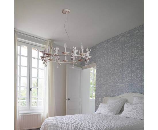 Подвесная люстра Arte Lamp Amur A1133SP-8WG, изображение 7