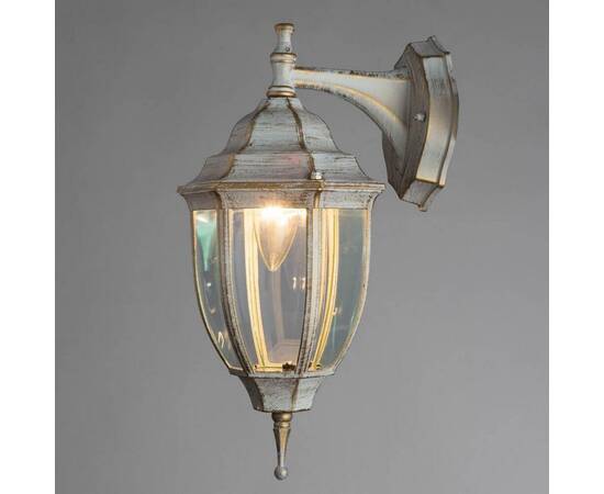 Уличный настенный светильник Arte Lamp Pegasus A3152AL-1WG, изображение 4