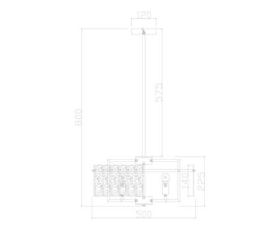 Подвесная люстра Freya Basilica FR5166PL-06BS, изображение 2