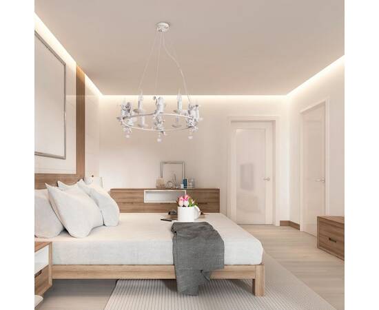 Подвесная люстра Arte Lamp Amur A1133SP-6WG, изображение 6