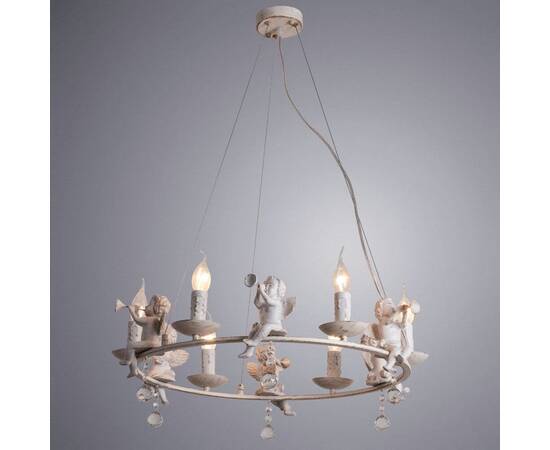 Подвесная люстра Arte Lamp Amur A1133SP-6WG, изображение 4