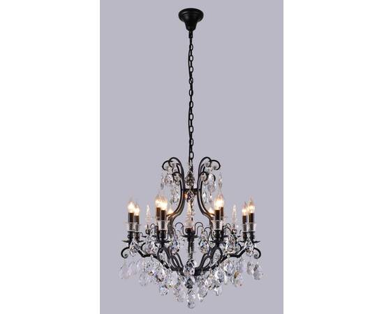Подвесная люстра Crystal Lux Magnifico SP13 Black/Transparent, изображение 3