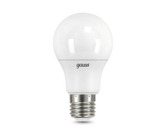 Лампа светодиодная Gauss E27 7W 6500K матовая 102502307, изображение 5