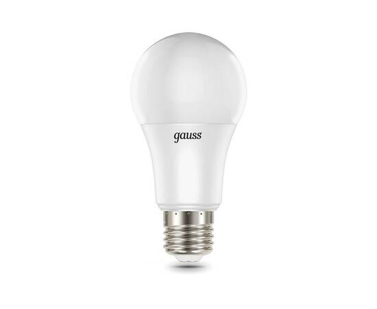 Лампа светодиодная диммируемая Gauss E27 10W 3000-6500K матовая 102102410, изображение 5