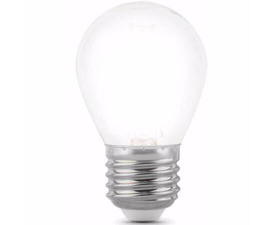 Лампа светодиодная филаментная Gauss E27 5W 4100К матовая 105202205, изображение 2