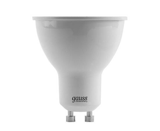 Лампа светодиодная Gauss GU10 11W 3000K матовая 13611