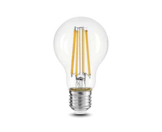 Лампа светодиодная филаментная Gauss E27 15W 2700K прозрачная 102902115, изображение 6