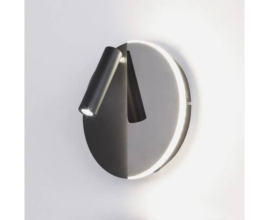 Светодиодный спот Elektrostandard Drom LED 40105/LED чёрный/чёрный жемчуг a055362