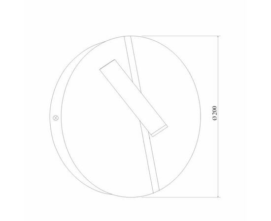 Светодиодный спот Elektrostandard Drom LED 40105/LED чёрный/чёрный жемчуг a055362, изображение 2