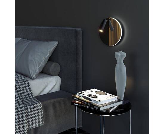 Светодиодный спот Elektrostandard Drom LED 40105/LED чёрный/чёрный жемчуг a055362, изображение 3