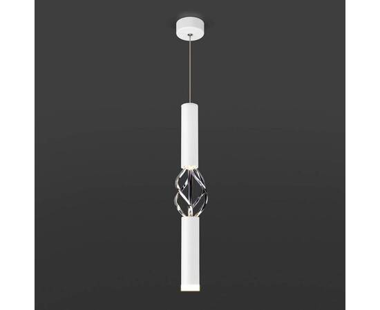 Подвесной светодиодный светильник Eurosvet Lance 50191/1 LED белый/хром, изображение 3