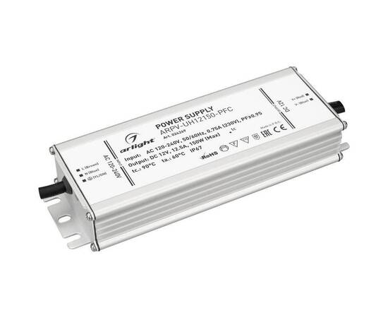 Блок питания Arlight ARPV-UH12150-PFC 12V 150W IP67 12,5A 024269