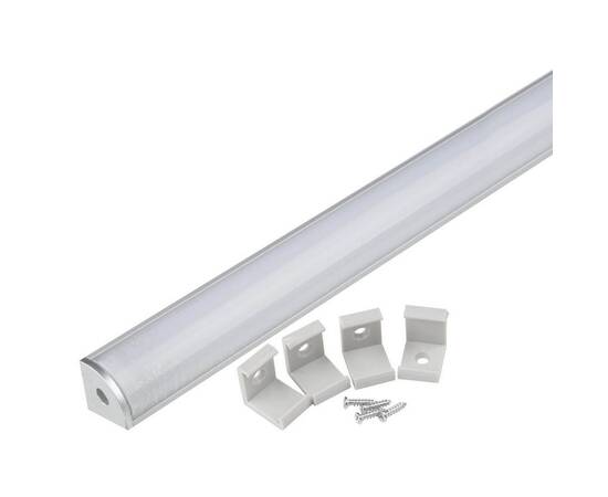 Профиль Uniel UFE-K06 Silver/Frozen 200 Polybag UL-00005028