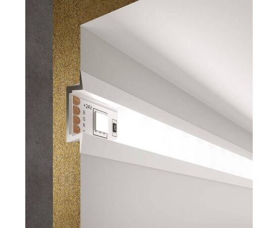 Профиль встраиваемый алюминиевый с рассеивателем Elektrostandard LL-2-ALP007 a053624