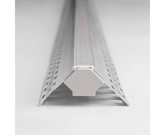 Профиль встраиваемый угловой алюминиевый с рассеивателем Elektrostandard внешний угол LL-2-ALP015 a053635, изображение 2