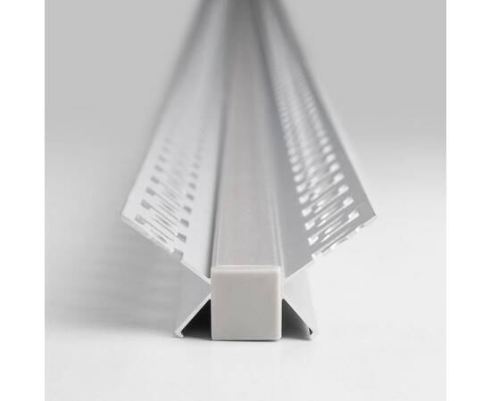 Профиль встраиваемый угловой алюминиевый с рассеивателем Elektrostandard внутренний угол LL-2-ALP014 a053634, изображение 2