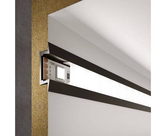 Профиль встраиваемый алюминиевый с рассеивателем Elektrostandard LL-2-ALP007 a053623