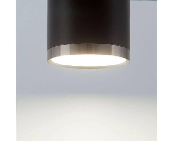 Потолочный светодиодный светильник Elektrostandard DLR024 6W 4200K черный матовый a039018, изображение 2