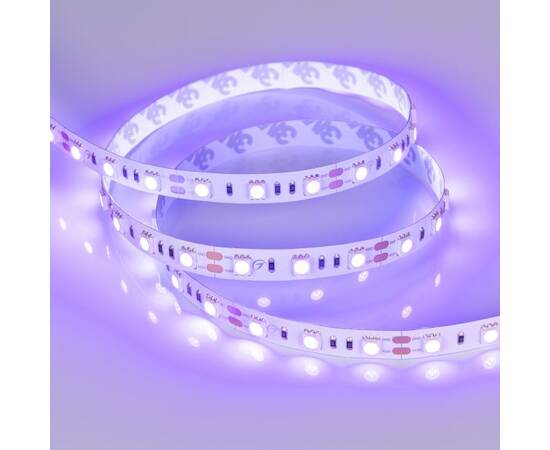 Светодиодная лента Arlight 14,4W/m 60LED/m 5060SMD ультрафиолет 5M 012815(2), изображение 3