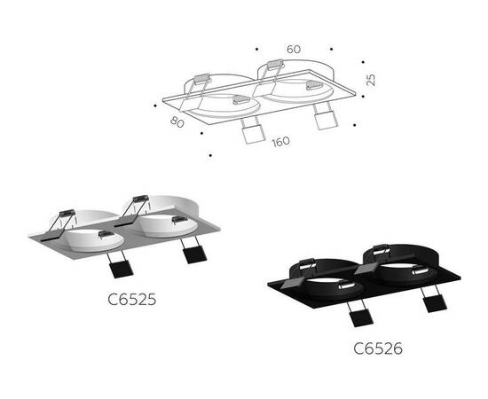 Корпус светильника Ambrella light DIY Spot C6525, изображение 7
