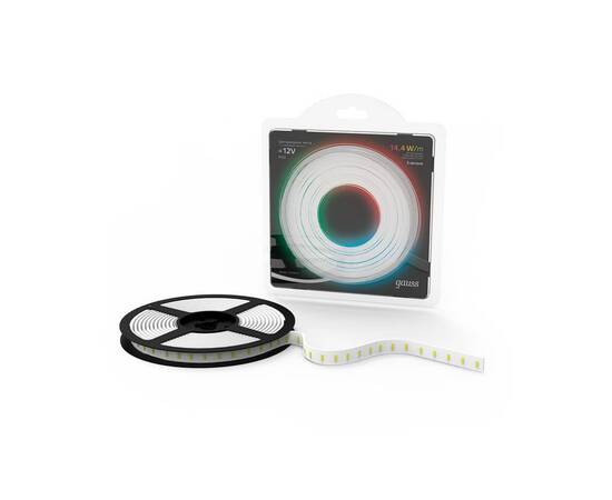 Светодиодная лента Gauss 14,4W/m 60LED/m 5050SMD RGB 5M 312000414, изображение 6