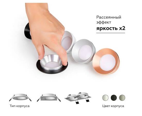 Корпус светильника Ambrella light DIY Spot C7635, изображение 6