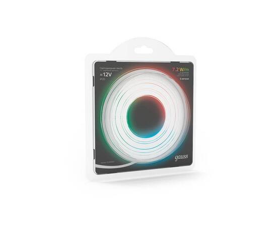 Светодиодная лента Gauss 7,2W/m 30LED/m 5050SMD RGB 5M 312000407, изображение 3