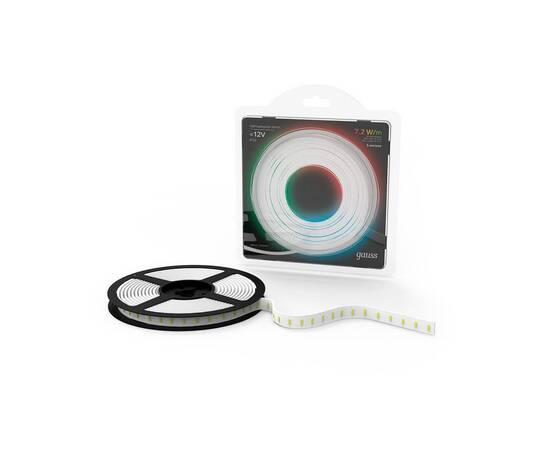 Светодиодная лента Gauss 7,2W/m 30LED/m 5050SMD RGB 5M 312000407, изображение 4