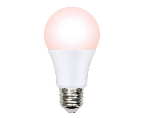 Лампа светодиодная диммируемая для птиц Uniel E27 9W LED-A60-9W/SCEP/E27/FR/DIM IP65 PLO65WH UL-00003189