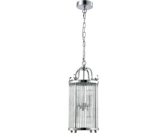 Подвесная люстра Crystal Lux Tadeo SP4 D200 Chrome/Transparente