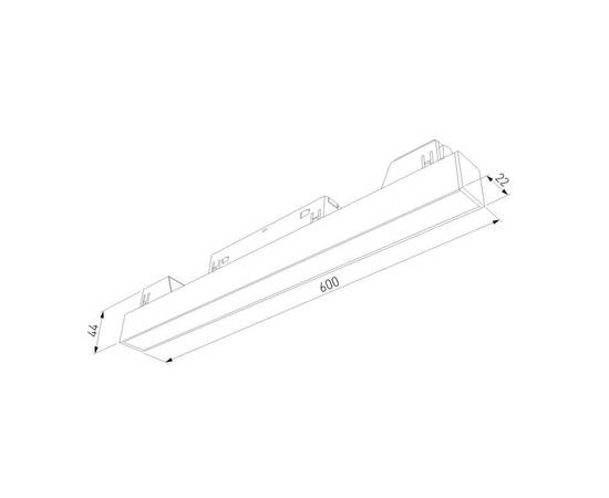 Трековый светодиодный светильник Elektrostandard Slim Magnetic 85002/01 a057190, изображение 2