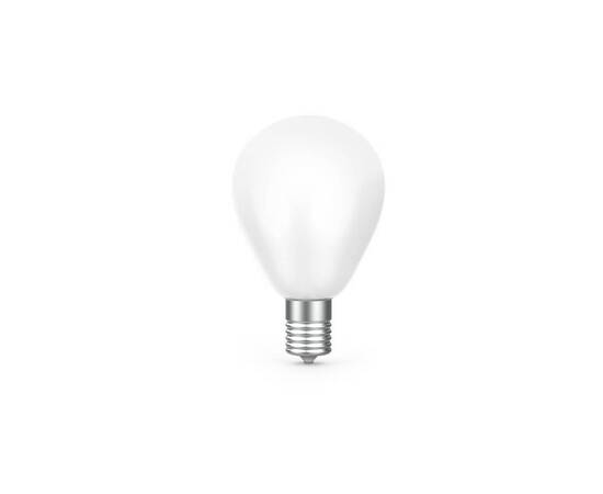 Лампа светодиодная филаментная диммируемая Gauss E14 9W 4100К матовая 105201209-D, изображение 5