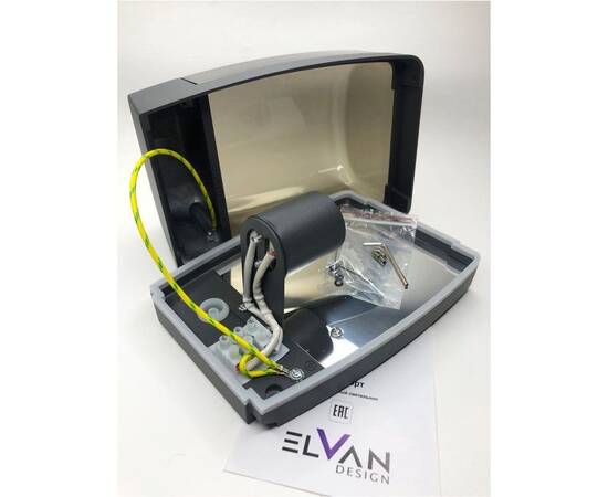 Уличный настенный светильник Elvan PJ-1501/1-E27-Gr, изображение 3
