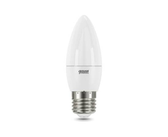 Лампа светодиодная Gauss E27 12W 3000K матовая 30212, изображение 4
