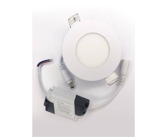 Встраиваемый светодиодный светильник Elvan VLS-102R-3W-NH-Wh, изображение 6
