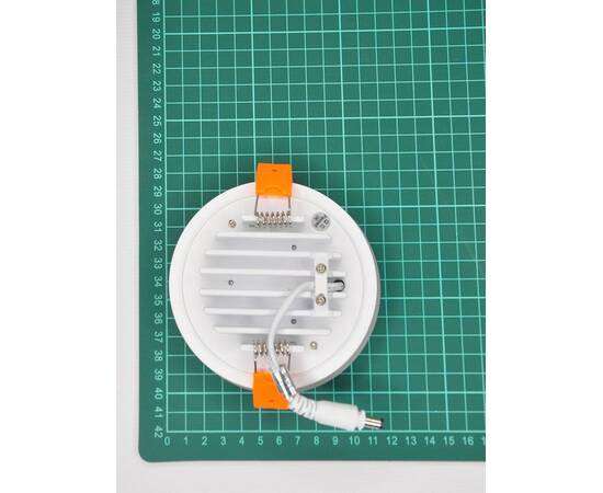 Встраиваемый светодиодный светильник Elvan VLS-109R-18W-WW-Wh, изображение 4