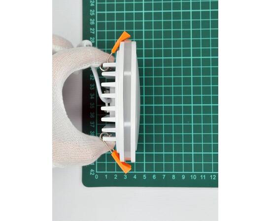 Встраиваемый светодиодный светильник Elvan VLS-109R-18W-WW-Wh, изображение 5
