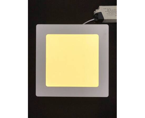 Настенно-потолочный светодиодный светильник Elvan NLS-702SQ-12W-WW-Wh, изображение 8