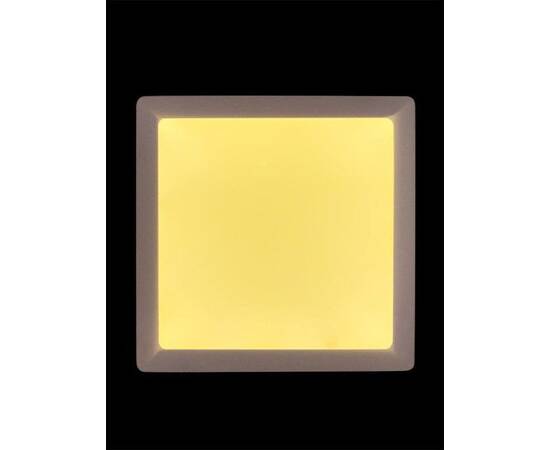 Настенно-потолочный светодиодный светильник Elvan NLS-702SQ-18W-WH-Wh, изображение 7